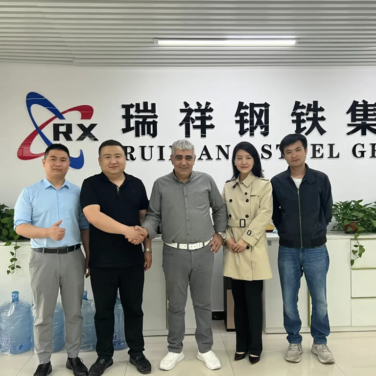 微信图片_20230424134055 Ruixiang Steel Group signed a 3,000-ton carbon steel plate contract with a foreign customer